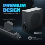 SoundHub 400 Wireless BT Soundbar with Wireless Subwoofer, Deep Bass, Bluetooth Connectivity & Premium Home Theater Audio System - Image 5