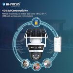 HIFOCUS 3MP Dual Lens 4G Solar CCTV Camera with Dual View, PT Control, Color Night Vision, PIR Motion Detection & Two-Way Audio - Image 8