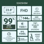 Dell S2425HSM 24-Inch Full HD IPS Monitor with Speakers - Image 6