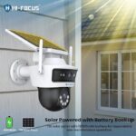 HIFOCUS 3MP Dual Lens 4G Solar CCTV Camera with Dual View, PT Control, Color Night Vision, PIR Motion Detection & Two-Way Audio - Image 6