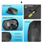 ZEBRONICS Companion 151 Wireless Keyboard & Mouse Combo | 2.4GHz Wireless | 107 Keys | 1200 DPI Mouse | 8 Hotkeys - Image 4