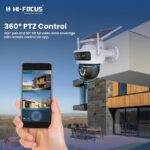 HIFOCUS 3MP Dual Lens 4G Solar CCTV Camera with Dual View, PT Control, Color Night Vision, PIR Motion Detection & Two-Way Audio - Image 2