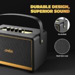 SoundHub 200 Wireless BT Speaker with Deep Bass, Bluetooth Connectivity, FM Radio & Rechargeable Battery - Image 4