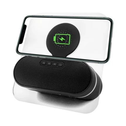 BT66 Wireless BT Speaker with Powerful Bass, Bluetooth Connectivity, RGB LED Lights & Rechargeable Battery