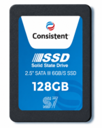 Consistent 128GB 2.5 Inch SATA Internal SSD – Up to 550MB/s Read & 500MB/s Write Speed Solid State Drive