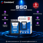 Consistent 128GB 2.5 Inch SATA Internal SSD – Up to 550MB/s Read & 500MB/s Write Speed Solid State Drive - Image 3