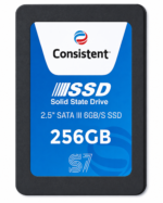 Consistent 256GB 2.5 Inch SATA Internal SSD – Up to 550MB/s Read & 500MB/s Write Speed Solid State Drive