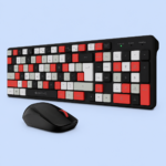 ZEBRONICS Zeb-Companion 111 Wireless Keyboard & Mouse Combo | 2.4GHz Wireless | 103 Keys | 1600 DPI Mouse | Multimedia Keys - Image 3