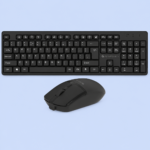 Zebronics Zeb Companion 120 Wireless Keyboard & Mouse Combo | 2.4GHz Wireless Combo with Multimedia Keys & Optical Mouse