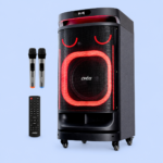 Rockstar 1012 Wireless BT Party Speaker 140W RMS with 12 Inch Woofer, Dual Wireless Mic, Bluetooth, FM Radio & TWS