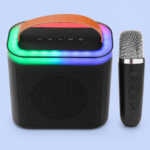 SoundMax 600 Wireless BT Speaker with Powerful Deep Bass, RGB LED Lights, Bluetooth Connectivity & Rechargeable Battery