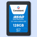 Consistent 128GB 2.5 Inch SATA Internal SSD – Up to 550MB/s Read & 500MB/s Write Speed Solid State Drive