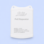 104JF Multi-Port PoE Repeater & Extender | 10/100Mbps Ethernet Port Signal Booster | 44V-57V Power Input/Output for IP CCTV Cameras & Access Points