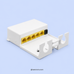 104JF Multi-Port PoE Repeater & Extender | 10/100Mbps Ethernet Port Signal Booster | 44V-57V Power Input/Output for IP CCTV Cameras & Access Points - Image 2