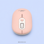 Terabyte Portable 2.4GHz Wireless Optical Mouse | Slim Ergonomic Cordless Mouse with Adjustable DPI Button | Silent Click Pocket-Sized Mouse for Laptops, Mac, and PC