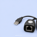 High-Performance USB to RJ45 RJ-45 Extension Adapter Set (Up to 150ft) - Image 3