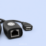 High-Performance USB to RJ45 RJ-45 Extension Adapter Set (Up to 150ft) - Image 4