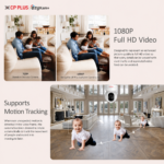 CP Plus 2MP WiFi PT Camera Night Color Two-Way Talk CP-E28Q - Image 5
