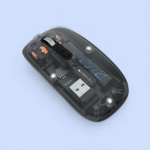Zebronics Zeb Sheer 10 Dual Mode Wireless Mouse | Bluetooth + 2.4GHz Rechargeable Mouse with Silent Clicks - Image 2