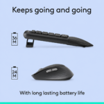 Logitech MK880 Wireless Keyboard & Mouse Combo - Image 4
