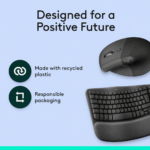 Logitech Wave Keys & Lift Vertical Ergonomic Wireless Combo - Image 6