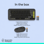 Logitech POP Icon Bluetooth Keyboard & Mouse Combo - Image 5