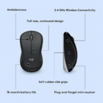 Logitech MK540 Advanced Wireless Keyboard & Mouse Combo - Image 3