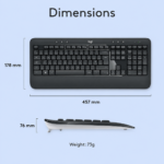 Logitech MK540 Advanced Wireless Keyboard & Mouse Combo - Image 4