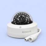 ID Focus 5MP Dual Light IP Dome Camera with Audio | Full Color & IR Night Vision | Metal Vandalproof CCTV Camera