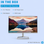 HP M22f 21.5-inch Full HD IPS Monitor | 75Hz AMD FreeSync - Image 6