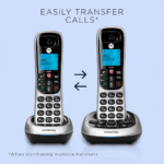 Motorola CD4014 DECT 6.0 Cordless Phone with 4 Handsets - Image 4