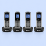 Motorola Voice T614 Cordless Phone with 4 Handsets & Answering Machine
