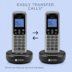 Motorola Voice T614 Cordless Phone with 4 Handsets & Answering Machine - Image 3