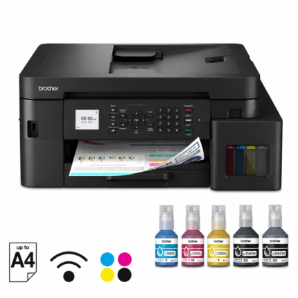 Brother MFC-T930DW All-in-One WiFi Ink Tank Printer with Auto Duplex, ADF, Fax & Ethernet Connectivity
