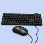 iVOOMi Wired USB Keyboard and Mouse Desktop Combo