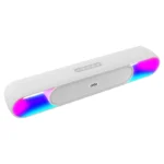 SoundHub 100 Wireless BT Speaker with Powerful Bass, Bluetooth Connectivity, RGB LED Lights & Rechargeable Battery