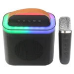 SoundMax 600 Wireless BT Speaker with Powerful Deep Bass, RGB LED Lights, Bluetooth Connectivity & Rechargeable Battery