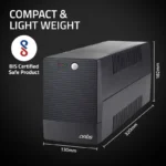 2000VA UPS Power Backup System with AVR Protection for Computers, CCTV, Networking & Office Equipment - Image 6