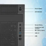 Zebronics Zeb Anchor Mid Tower Cabinet | ATX Gaming & Office PC Cabinet with USB 3.0 Support - Image 7