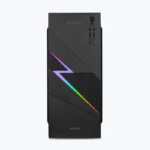Zeb Lightning Gaming Cabinet | Premium RGB Mid Tower PC Case with Tempered Glass Side Panel - Image 2