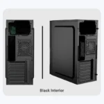 Zeb Lightning Gaming Cabinet | Premium RGB Mid Tower PC Case with Tempered Glass Side Panel - Image 7