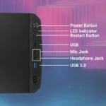 Zebronics Zeb M3 Mini Tower Cabinet | Micro-ATX & Mini-ITX PC Cabinet with USB 3.0 and HD Audio - Image 6