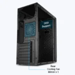 Zeb Nova Gaming Cabinet – Stylish Mid Tower PC Cabinet with Efficient Cooling Support - Image 3