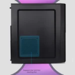 Zebronics Zeb Royal Mid Tower Cabinet | ATX Gaming & Office PC Cabinet with USB 3.0 and Spacious Interior - Image 4
