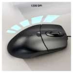 Zebronics Zeb Scoot Wired USB Optical Mouse | 1200 DPI High Precision Mouse for Laptop & Desktop - Image 3