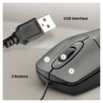 Zebronics Zeb Scoot Wired USB Optical Mouse | 1200 DPI High Precision Mouse for Laptop & Desktop - Image 5