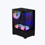 Zebronics Argon 2 Gaming Cabinet | Mid-Tower ATX Cabinet with RGB Lighting & Tempered Glass Side Panel