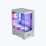 Zebronics Argon 2 Gaming Cabinet | Mid-Tower ATX Cabinet with RGB Lighting & Tempered Glass Side Panel - Image 2