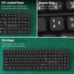 Zebronics Zeb Companion 120 Wireless Keyboard & Mouse Combo | 2.4GHz Wireless Combo with Multimedia Keys & Optical Mouse - Image 5