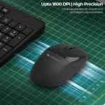 Zebronics Zeb Companion 120 Wireless Keyboard & Mouse Combo | 2.4GHz Wireless Combo with Multimedia Keys & Optical Mouse - Image 7